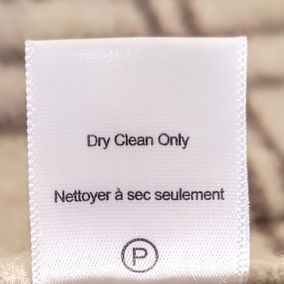 Marla Wynne Beige Cream Plaid Wool Coat NWT - Picture 6 of 6